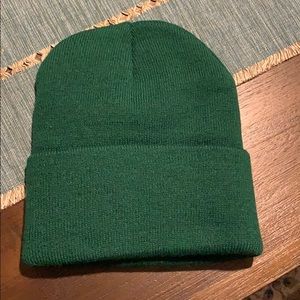 green american apparel beanie